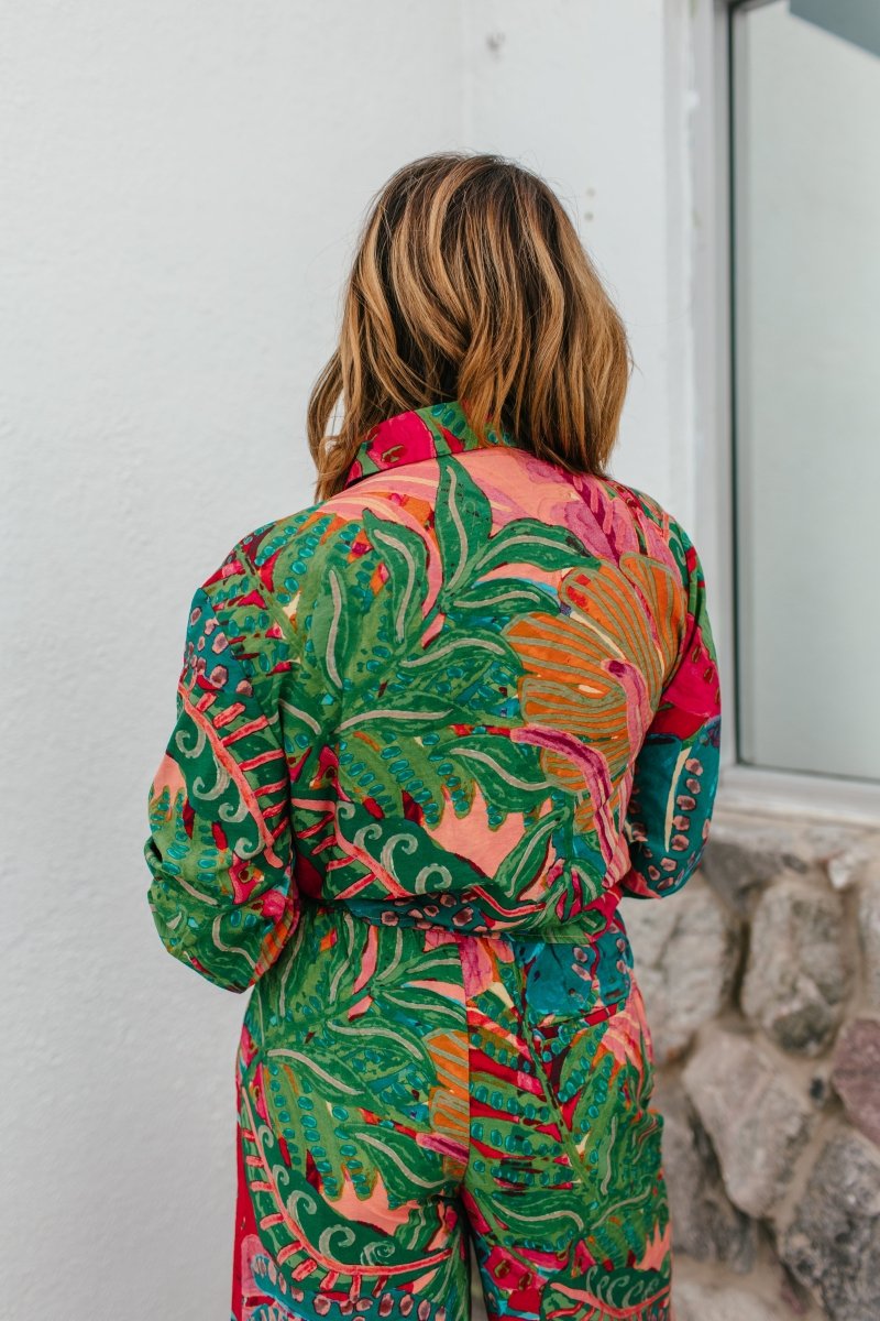 On Island Time Top - Macoma Boutique120 Long Sleeve