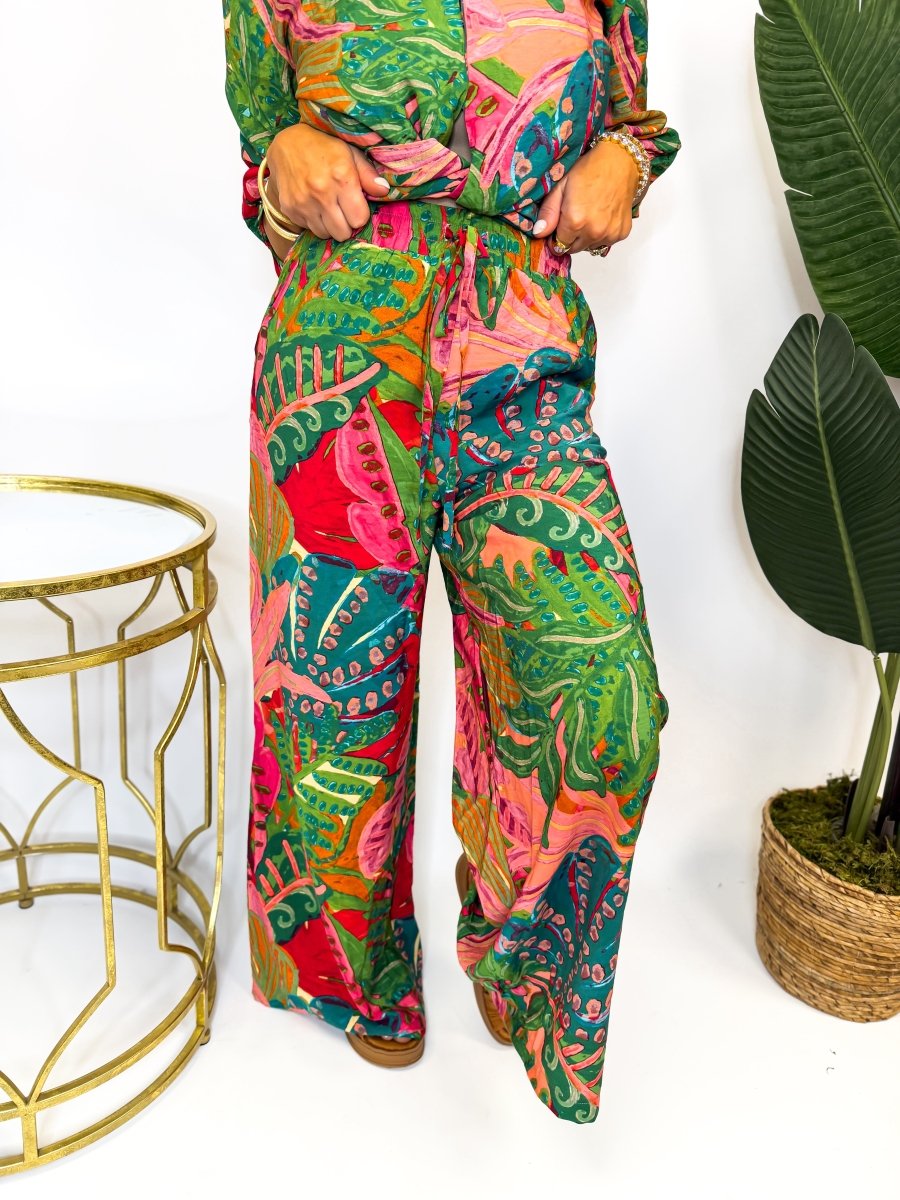 On Island Time Top - Macoma Boutique120 Long Sleeve