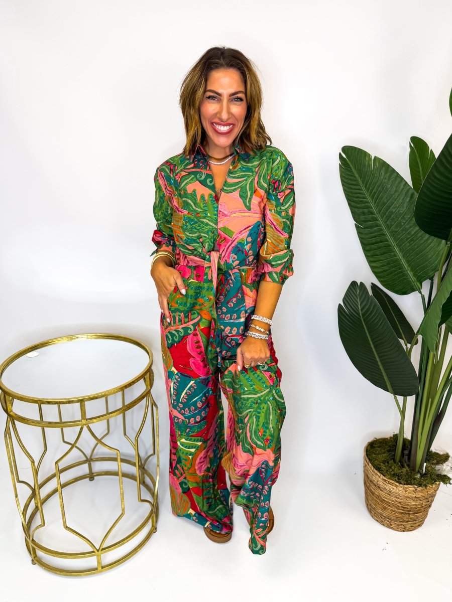 On Island Time Top - Macoma Boutique120 Long Sleeve