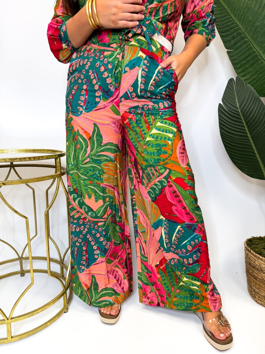 On Island Time Top - Macoma Boutique120 Long Sleeve