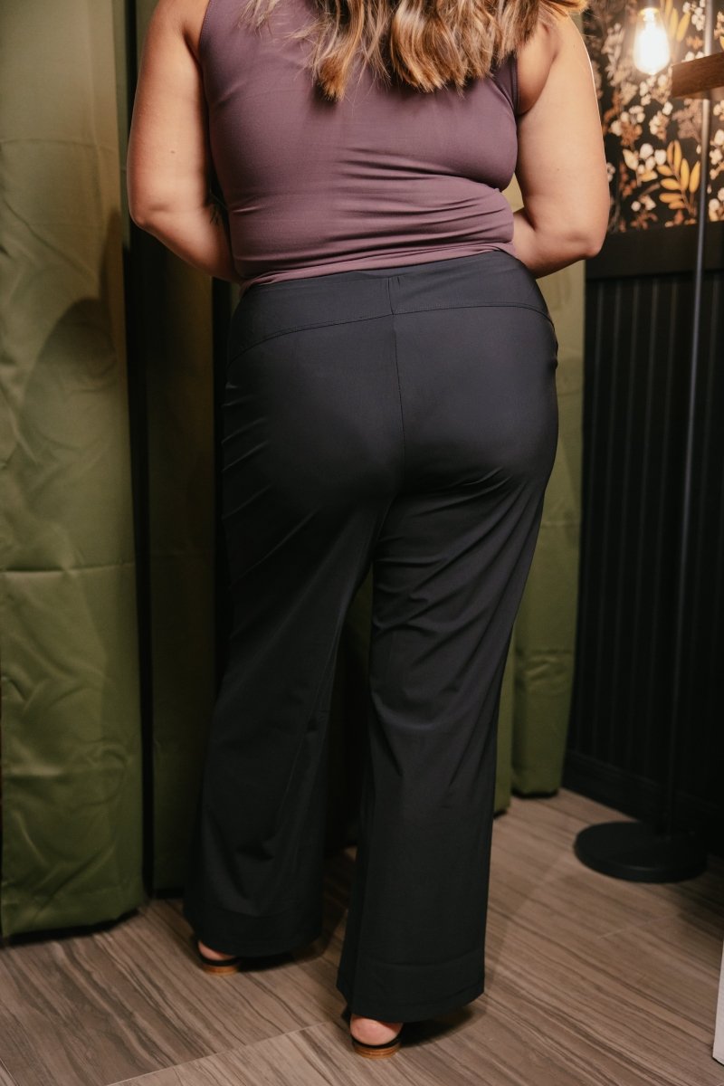 On The Agenda Pants In Black - Macoma Boutique210 Other Bottoms