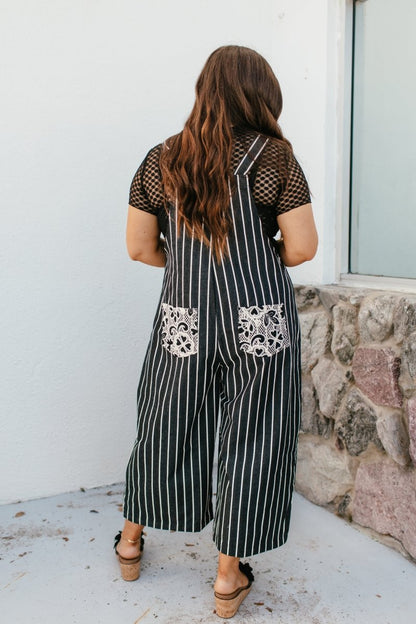 On The Line Overalls - Reg & Curvy - Macoma Boutique260 Jumpsuits/Rompers/Overalls