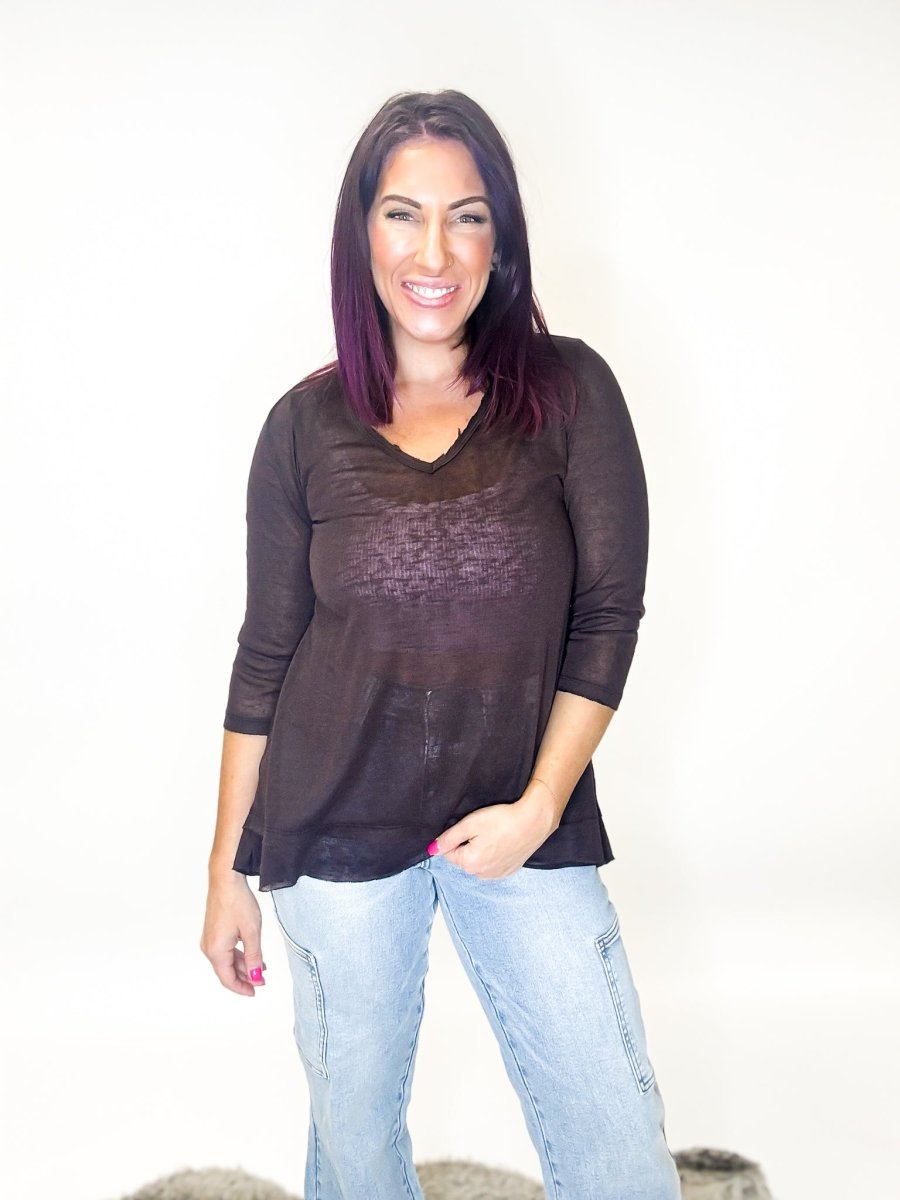 Toit ouvert Highway Top en Fudge Brown