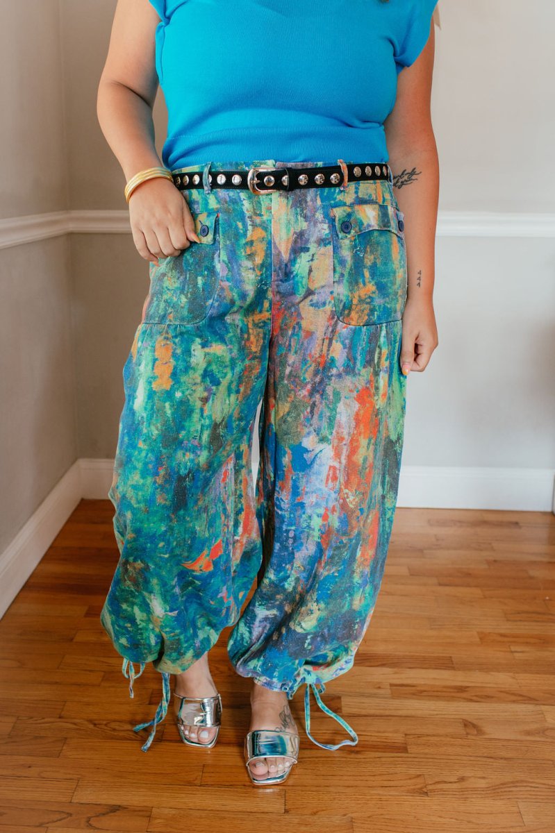 Painted Dreams Pants - Reg & Curvy - Macoma Boutique210 Other Bottoms