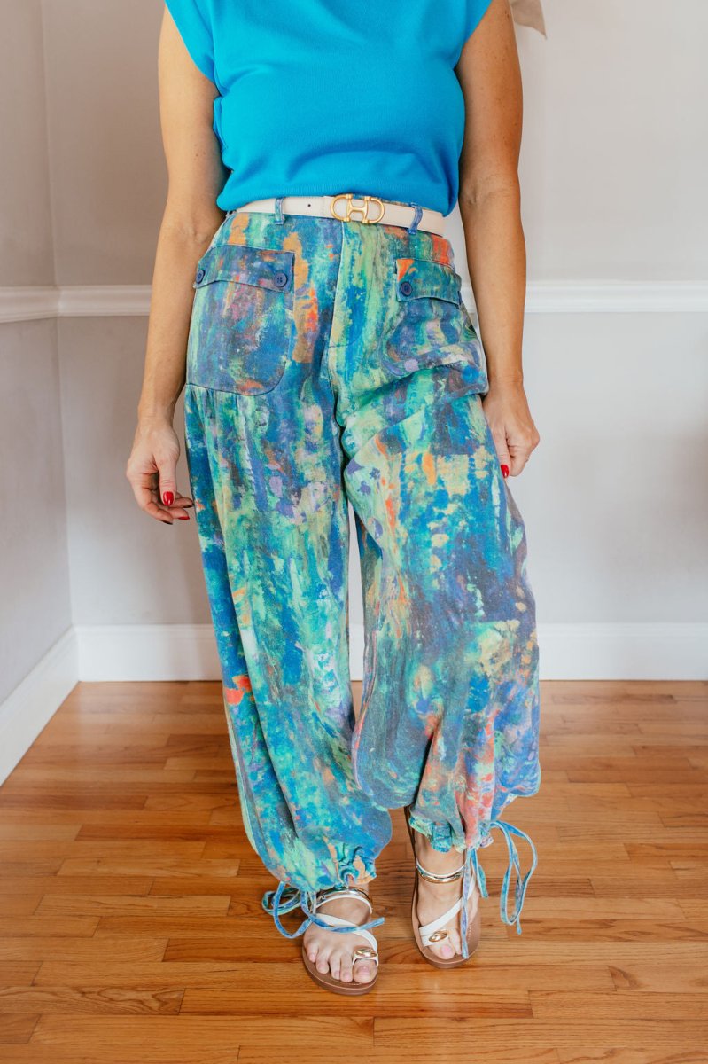 Painted Dreams Pants - Reg & Curvy - Macoma Boutique210 Other Bottoms