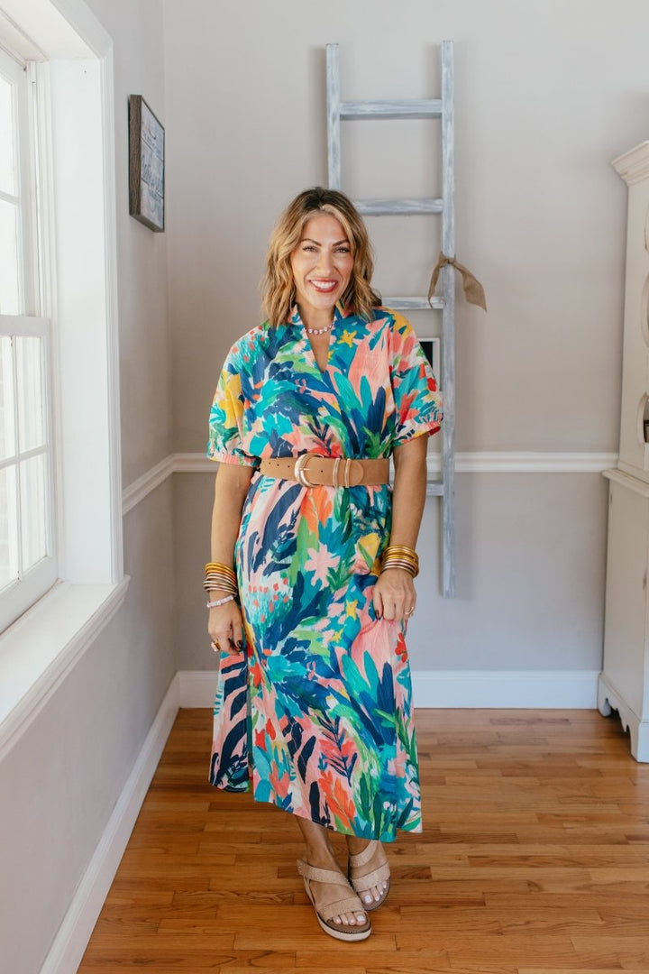 Painted Paradise Dress - Macoma Boutique250 Dresses