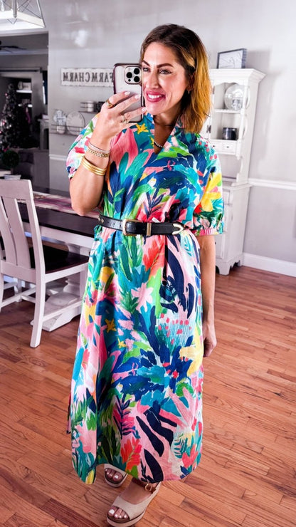 Painted Paradise Dress - Macoma Boutique250 Dresses