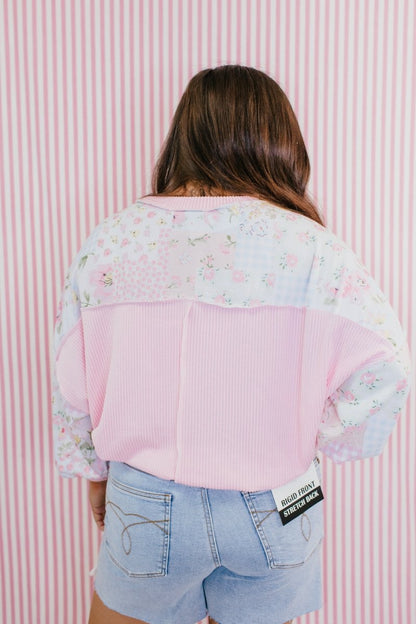 Pastel Daydream Top - Reg & Curvy - Macoma Boutique100 Short Sleeve