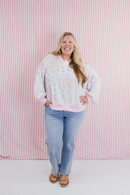 Pastel Daydream Top - Reg & Curvy - Macoma Boutique100 Short Sleeve