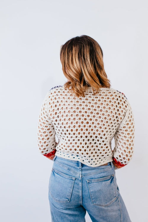 Patchwork Cardigan - Reg/Curvy - FINAL SALE - Macoma Boutique220 Cardigans/Kimonos