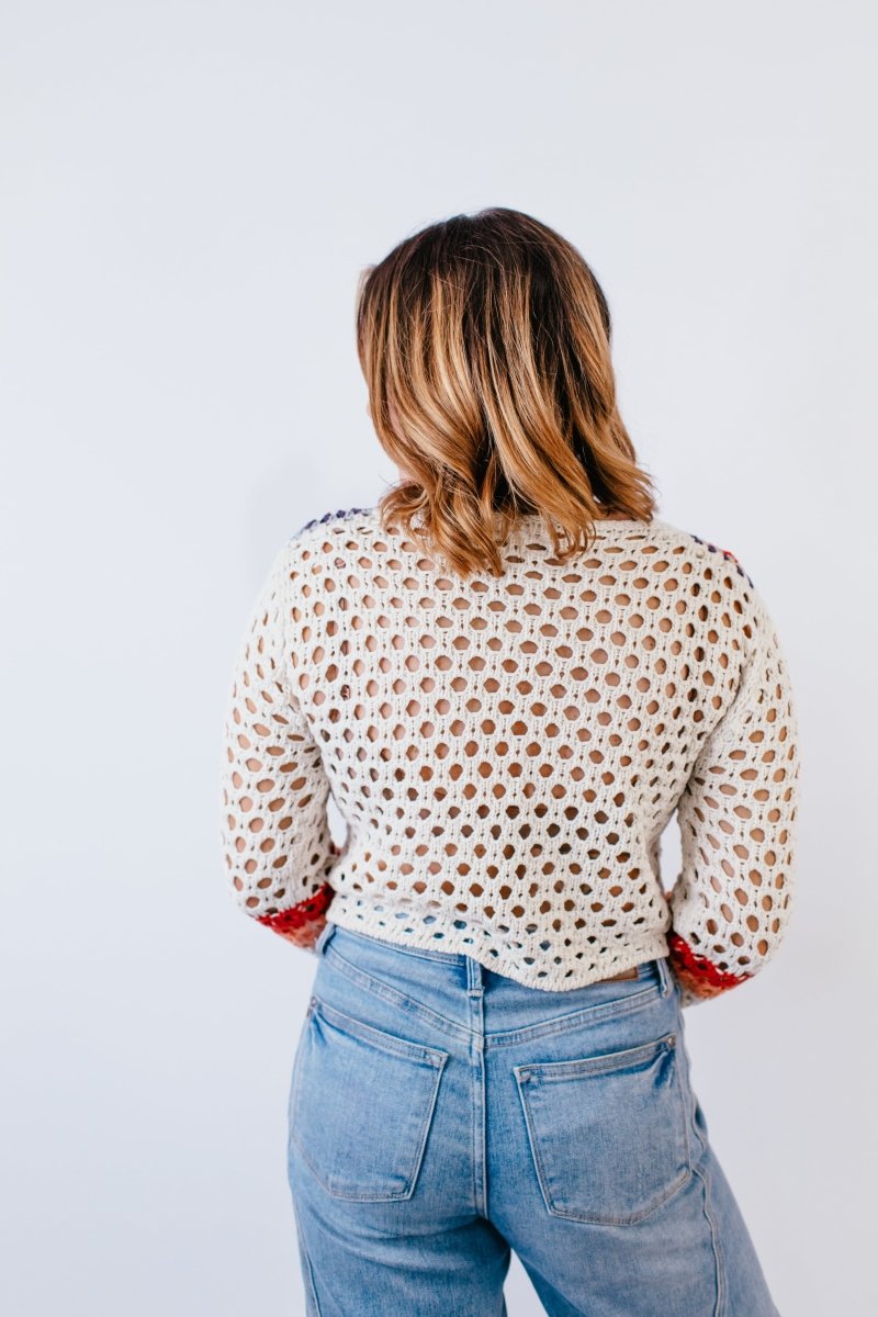 Patchwork Cardigan - Reg/Curvy - FINAL SALE - Macoma Boutique220 Cardigans/Kimonos