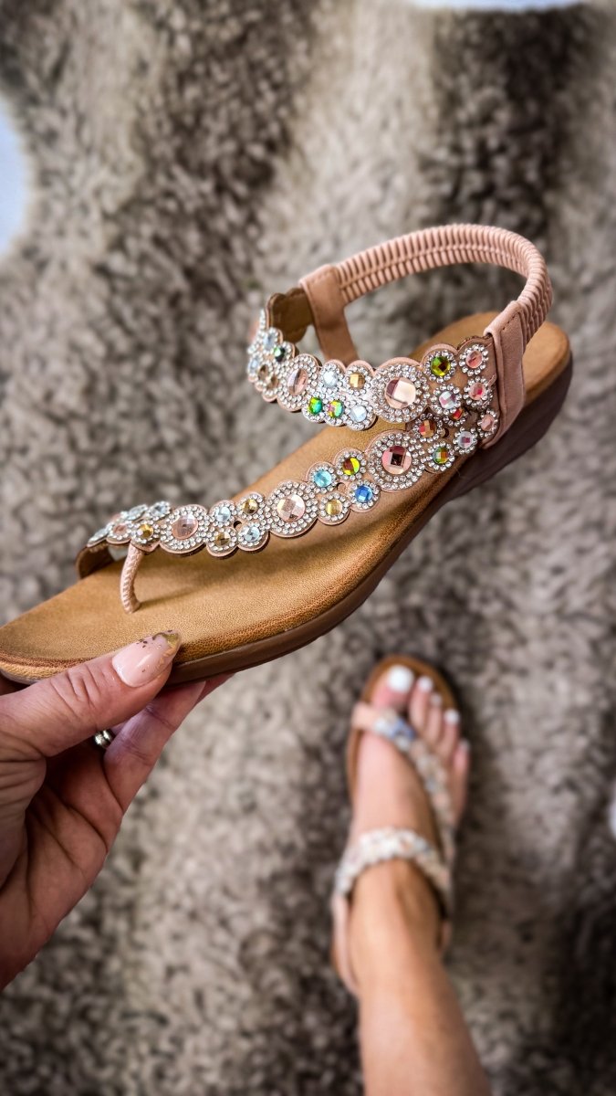 Patrizia Blush Sanjuan Sandals - Macoma Boutique304 Sandals