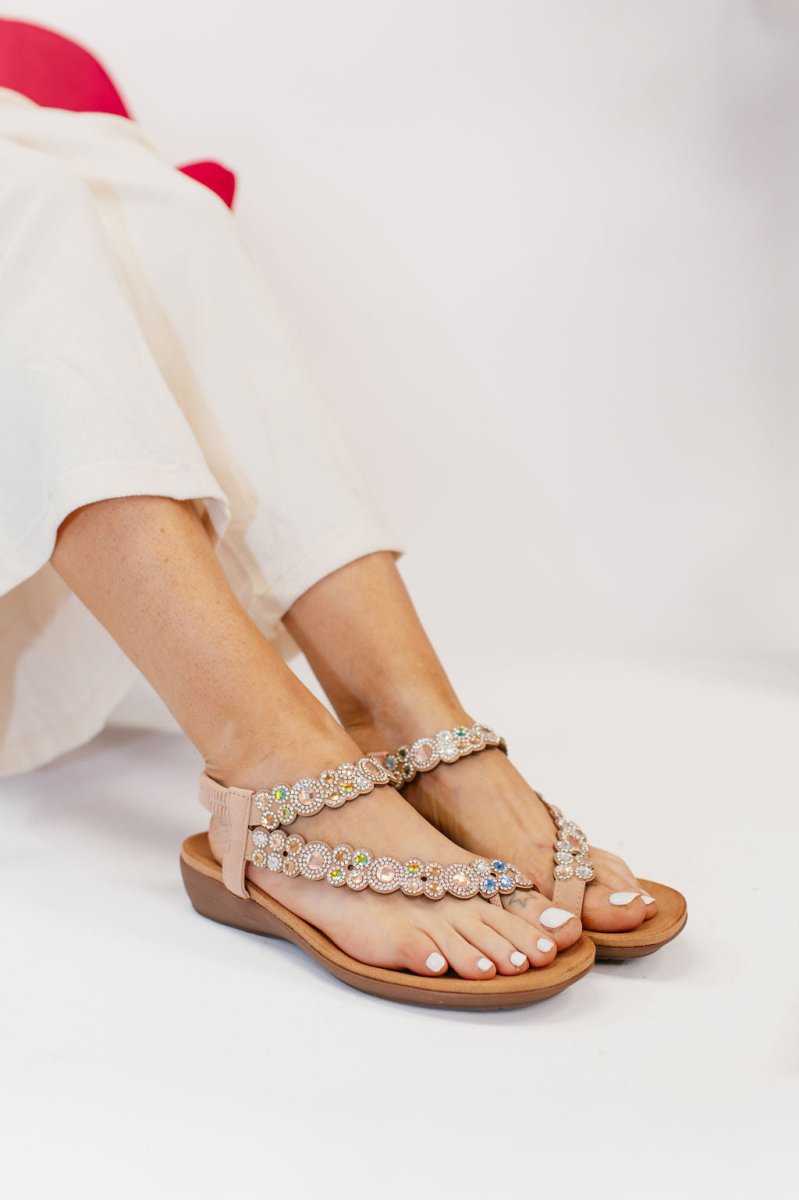 Patrizia Blush Sanjuan Sandals - Macoma Boutique304 Sandals