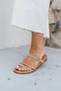 Patrizia Champagne Paparella Sandals - Macoma Boutique304 Sandals