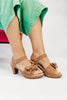 Patrizia Tan Bowdee Heels - Macoma Boutique302 Wedges & Heels