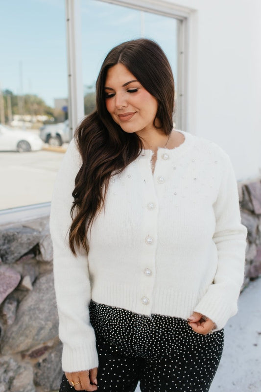 Pearl Kissed Cardigan - Macoma Boutique220 Cardigans/Kimonos