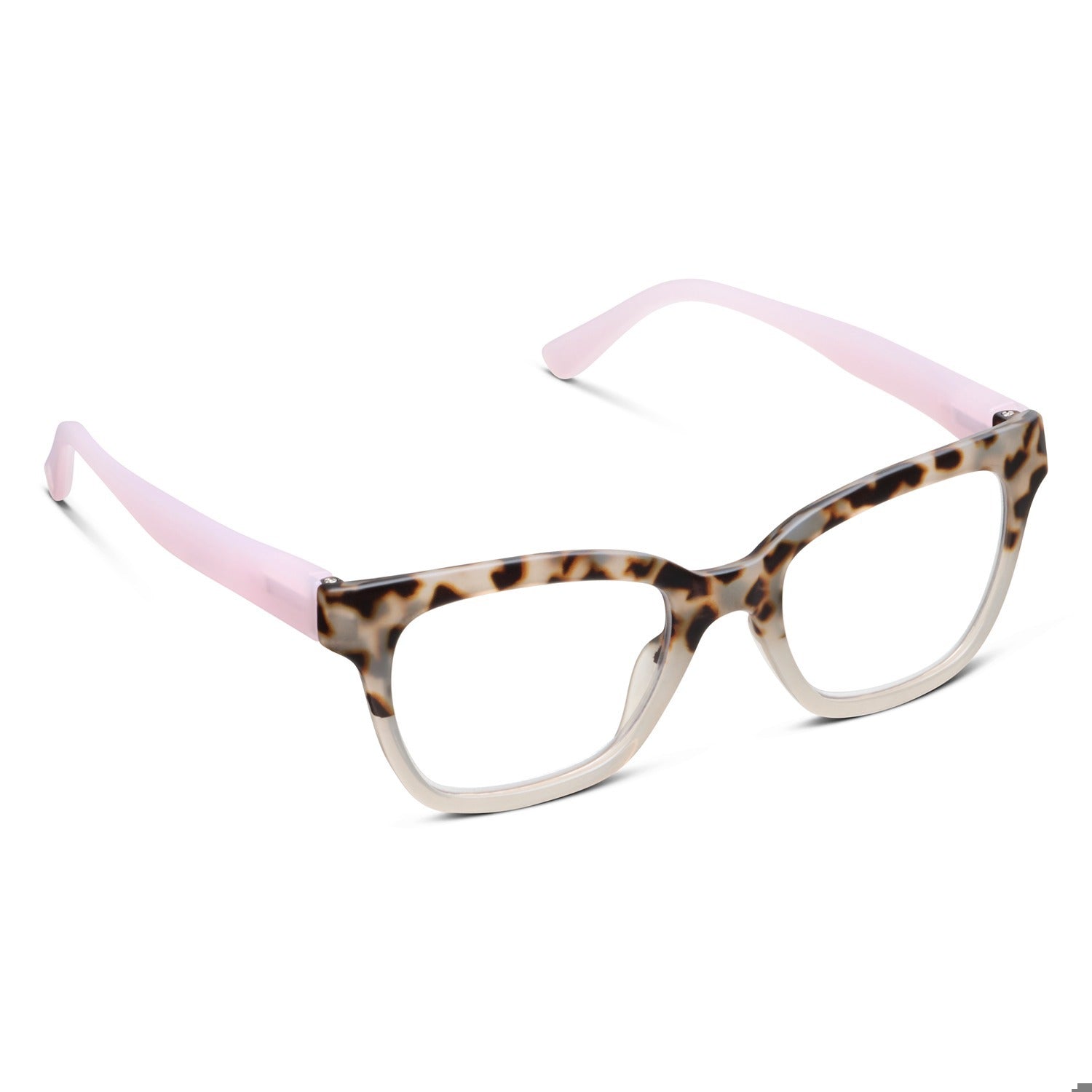 Zoey - Chai Tortoise/Pink