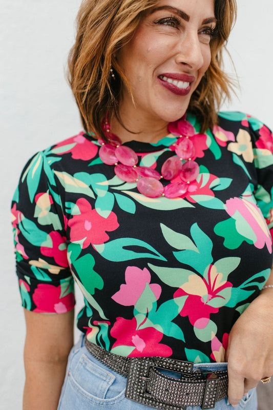 Peony Double Haze Necklace - Macoma Boutique310 Accessories/Jewelry