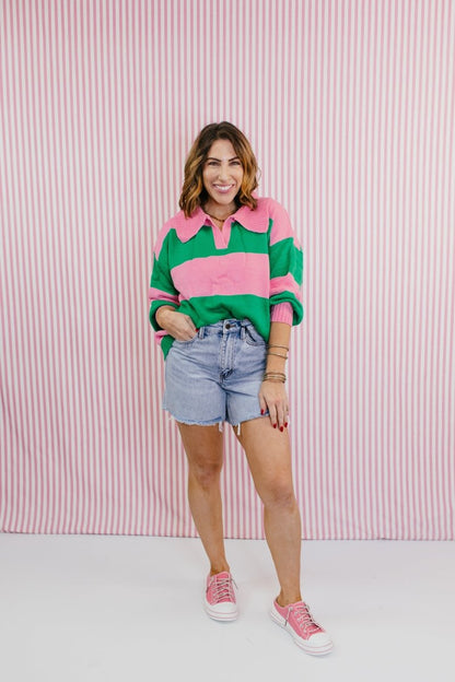 Pep Talk Sweater - Reg & Curvy - Macoma Boutique120 Long Sleeve