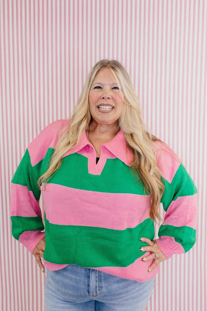 Pep Talk Sweater - Reg & Curvy - Macoma Boutique120 Long Sleeve