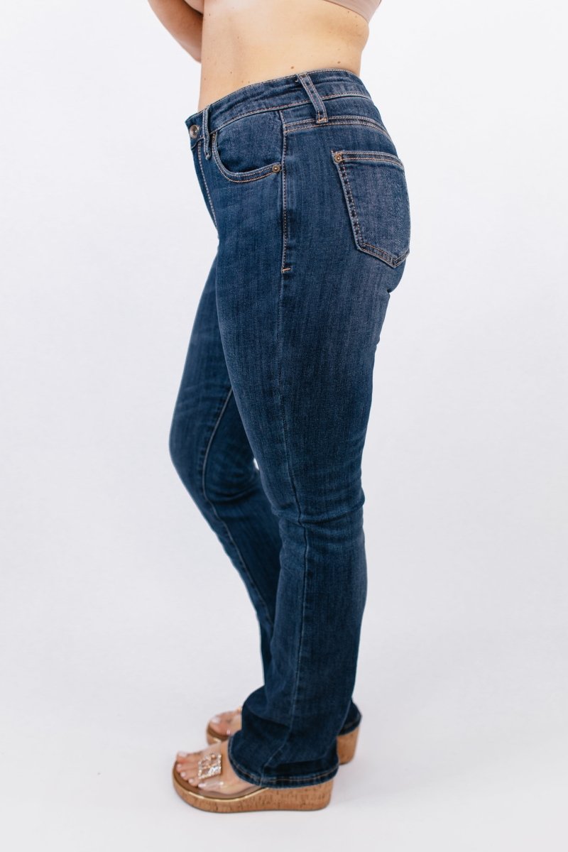Perfect Shape Bootcut Jeans - FINAL SALE - Macoma Boutique170 Denim