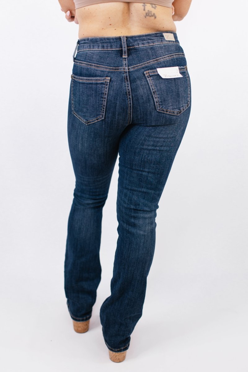 Perfect Shape Bootcut Jeans - FINAL SALE - Macoma Boutique170 Denim