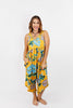 Phierce Fashions Jumpsuit in Yellow Floral - Reg/Curvy FINAL SALE - Macoma Boutique260 Jumpsuits/Rompers/Overalls