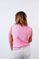 Pink Punch Vest - FINAL SALE - Macoma Boutique230 Outerwear