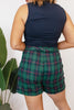 Plaid Perfection Shorts - Reg & Curvy - Macoma Boutique180 Shorts