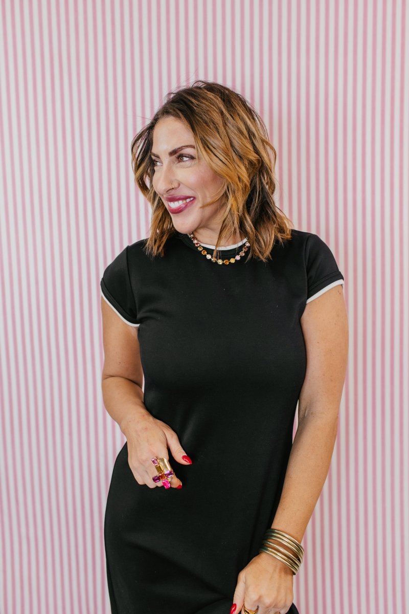 Polished Casual Dress - Macoma Boutique250 Dresses