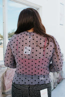 Polka Dot Perfection Top - Reg & Curvy - Macoma Boutique120 Long Sleeve