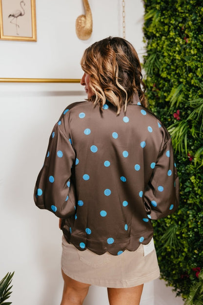Pop Of Play Top - Macoma Boutique100 Short Sleeve