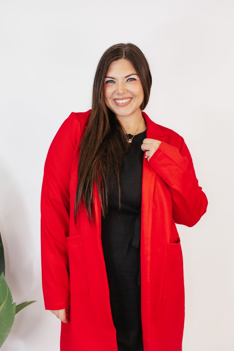 Power Move Coat - Reg & Curvy - Macoma Boutique240 Jackets/Blazers