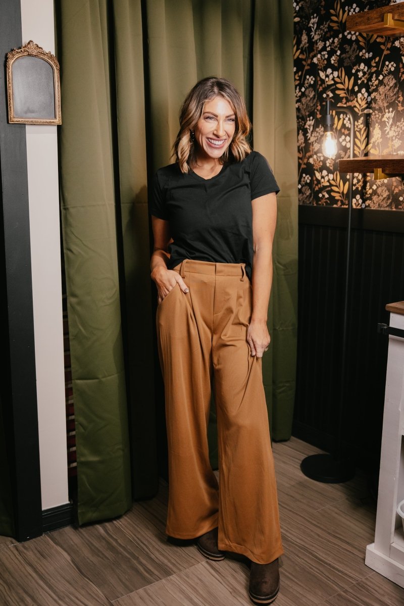 Power Move Pants In Copper - Macoma Boutique210 Other Bottoms