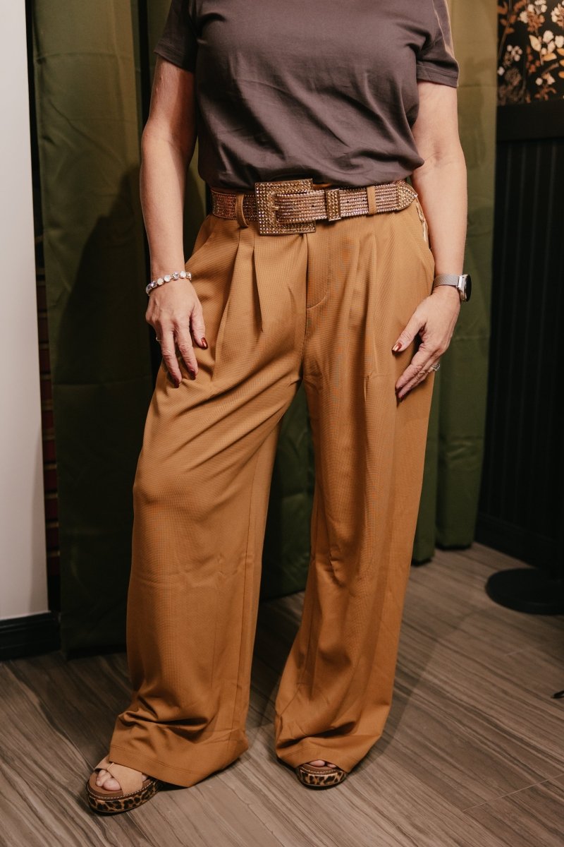Power Move Pants In Copper - Macoma Boutique210 Other Bottoms