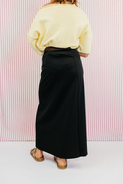 Power Play Skirt In Black - Reg & Curvy - Macoma Boutique200 Skirts
