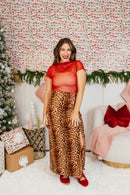 Power Play Skirt In New Cheetah - Reg & Curvy - Macoma Boutique200 Skirts