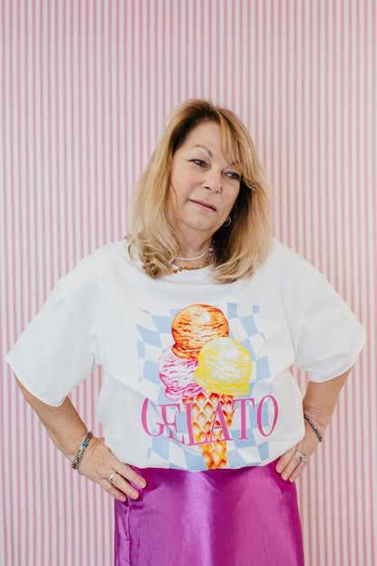 Power Play Skirt In Orchid Casino - Reg & Curvy - Macoma Boutique200 Skirts