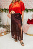 Power Play Skirt In Red Sequin - Reg & Curvy - Macoma Boutique200 Skirts