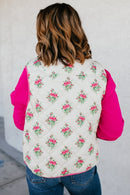 Prairie Petal Vest - Macoma Boutique230 Outerwear