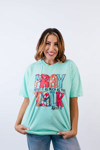 Pray About It Graphic Tee - FINAL SALE