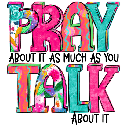 Pray About It Graphic Tee - FINAL SALE - Macoma Boutique555 Presales