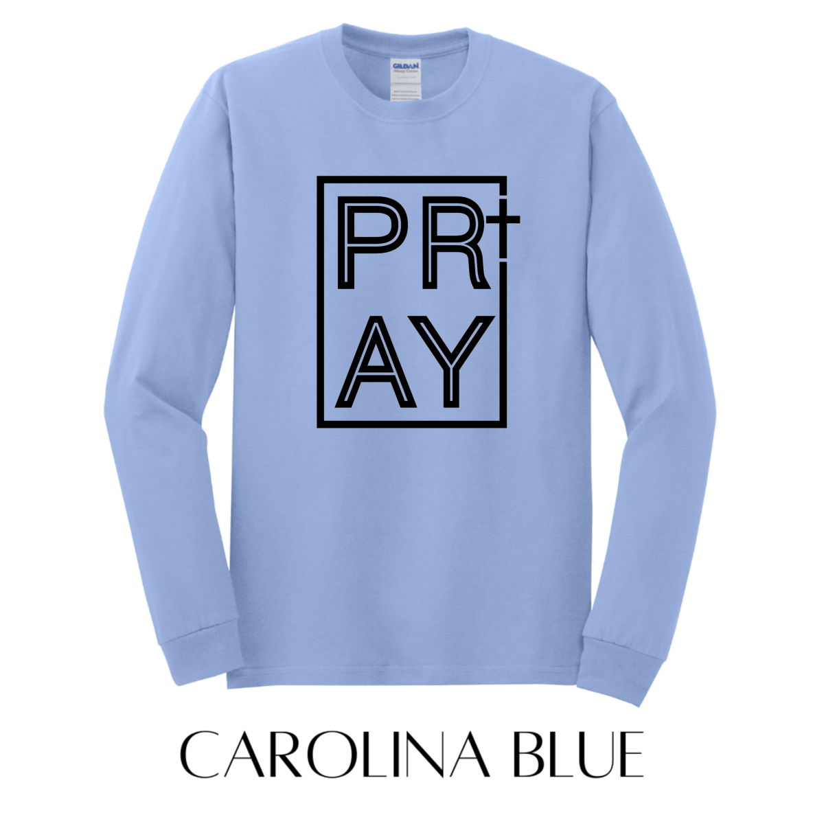 Pray Long Sleeve Graphic Tee - FINAL SALE - Macoma Boutique555 Presales
