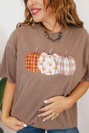 Preppy Pumpkin Graphic Tee - FINAL SALE - Macoma Boutique555 Presales