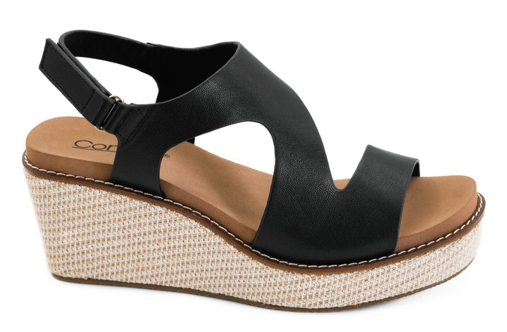 PRESALE: Corky's Black Steppin Out Wedges - Macoma Boutique302 Wedges & Heels