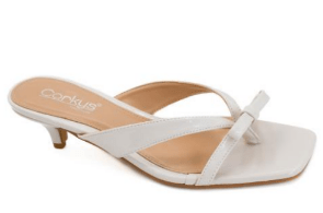 PRESALE: Corky's Ivory Patent Dainty Heels - Macoma Boutique304 Sandals
