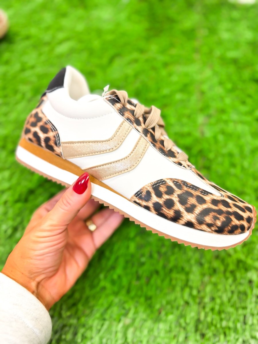 Presale: Corky's Leopard Combo Kickoff Sneakers