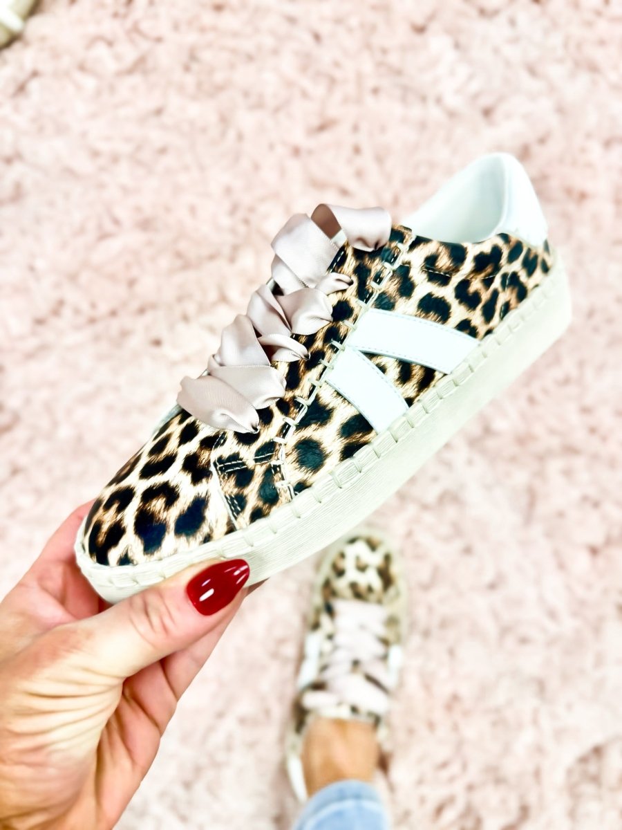 Presale: Corky's Leopard Friend Zone Sneakers