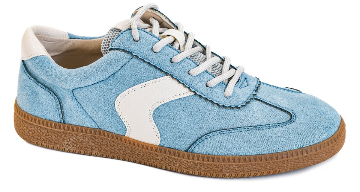 PRESALE: Corky's Light Blue Spoiler Alert Sneakers - Macoma Boutique301 Sneakers