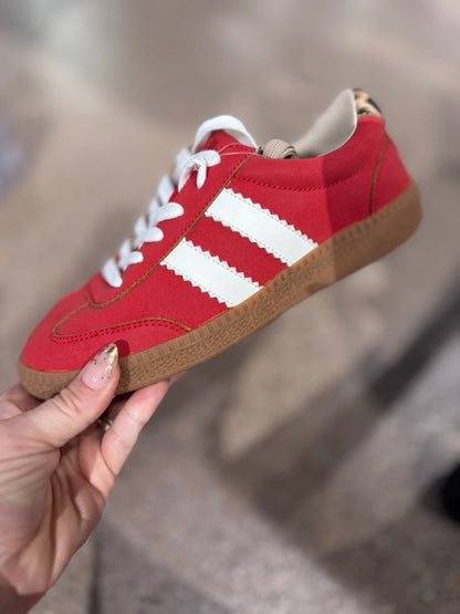 Presale: Corky's Red Heads Up Sneakers - Macoma Boutique301 Sneakers